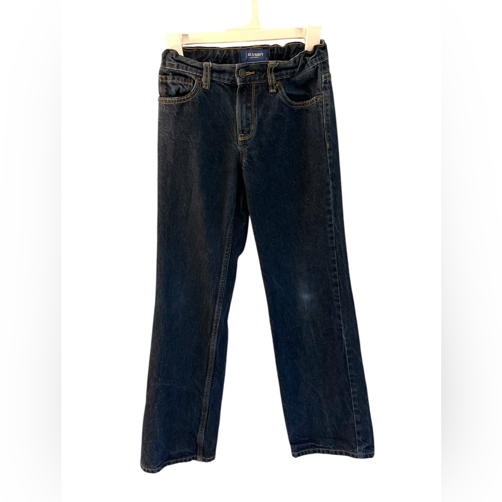 OLD NAVY Loose/Ample Size 10R Boy's Jeans Adjustable Waist